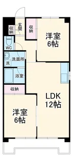 マンション稲穂【101号室】の間取り