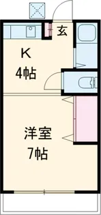 トミタハイツ【108号室】の間取り