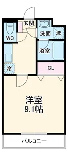 YSAマンション【1階】の間取り