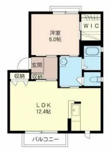 ヴェルドミールA【2階】の間取り