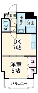 ヌーベルバーグ【1階】の間取り