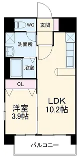yggdrasill【3階】の間取り