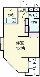 エクメーネ加藤8【302号室】の間取り