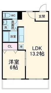 CHAMY【2階】の間取り