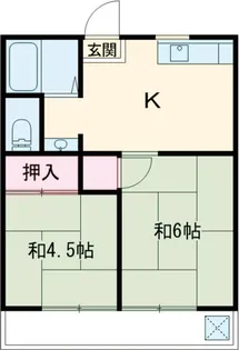 サニーハウス【102号室】の間取り