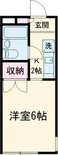 メゾンドセリシア【102号室】の間取り