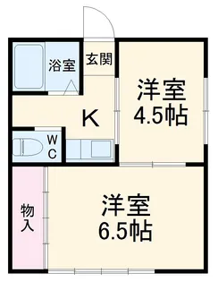 アーバンウェーブ岩成台【1階】の間取り