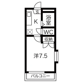 安設ビル【3階】の間取り