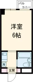 フォーシム用賀【415号室】の間取り