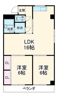 グランドビル永吉【1階】の間取り