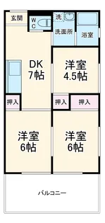 日永久志本ビル【302号室】の間取り