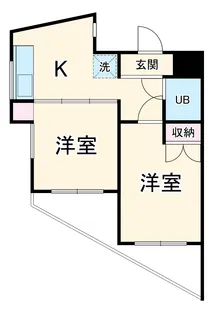 ジョイ北浦和【3階】の間取り