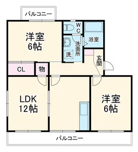 エクレール16【1階】の間取り