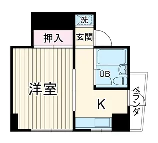 メゾン木村【501号室】の間取り