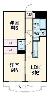 エクセレンス【1階】の間取り