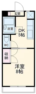 ハウスグラミーⅠ【302号室】の間取り