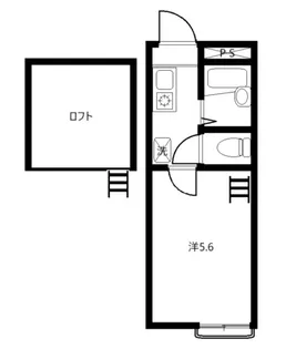 ロッシェル千代田【1階】の間取り