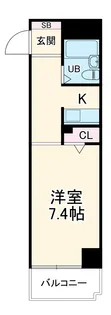 ジョイフル名古屋駅前【7階】の間取り