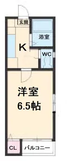 シェーネスハイム八剱【2階】の間取り