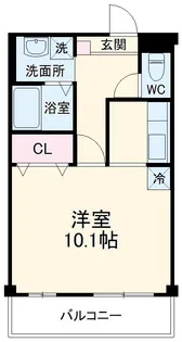 オルテンシア【301号室】の間取り