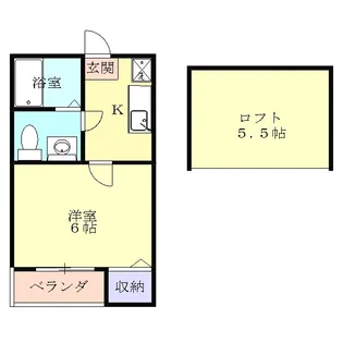 サンクチュアリ【1階】の間取り