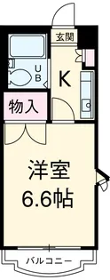 パールハイツ【201号室】の間取り