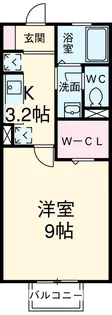 ヴォラーレ Ⅱ【2階】の間取り