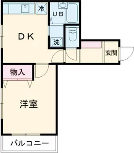 フォレスト イン コテージ【1階】の間取り