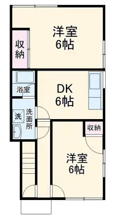 明石町第一ビル【301号室】の間取り