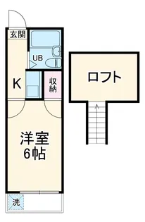 フジパレス八柱【1階】の間取り