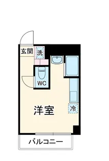 ラフォーレ清春【405号室】の間取り