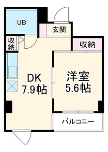 マコーリフラット【4階】の間取り
