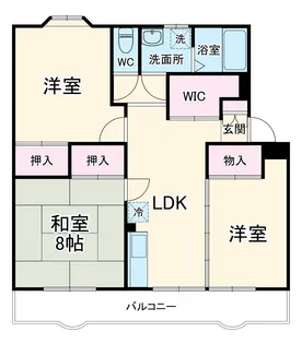 エスポワールいずみ【2階】の間取り
