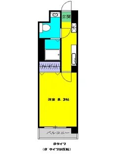 セレスティアル アスカ【402号室】の間取り