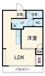 メゾンコーヤマ【306号室】の間取り