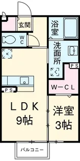 アーク野田【2階】の間取り