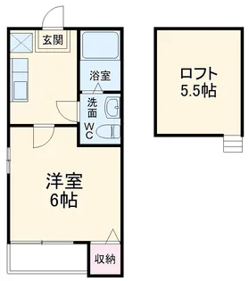 ベルメゾン尾頭橋【1階】の間取り