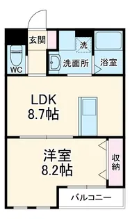 グランエスポワール【1階】の間取り