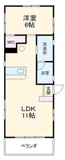 シャングリラ【202号室】の間取り