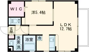 クロシェットⅤ【2階】の間取り