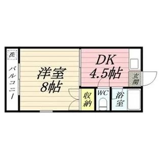 辻マンション【2階】の間取り