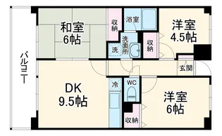 グランパレス小熊【1階】の間取り