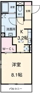 ルミエール【3階】の間取り