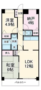 エル・メゾン【1階】の間取り