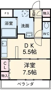 IVY CORUT 19【1階】の間取り