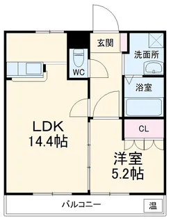 フォーマルハウト【2階】の間取り