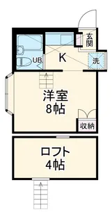 アルカディア湘南【2階】の間取り