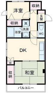 ボナール【4階】の間取り
