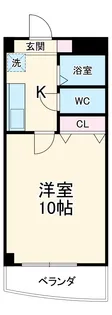 グランドゥール柳森【502号室】の間取り