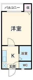 オークヴィラ本陣【2階】の間取り